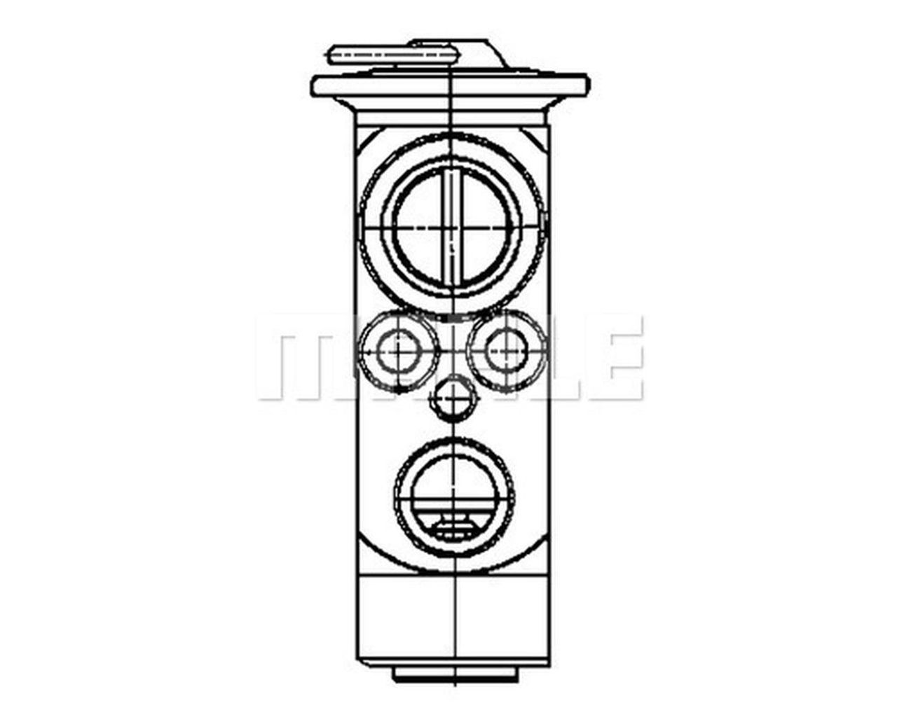 MAHLE PC Expansion valve and orifice tube AVE100000P