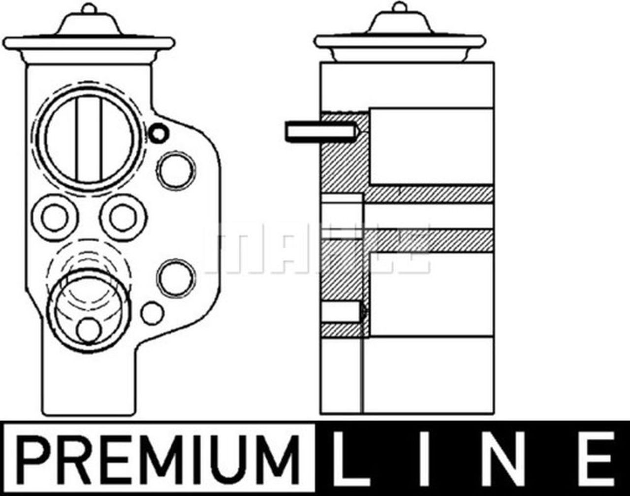 MAHLE PC Expansion valve and orifice tube AVE115000P