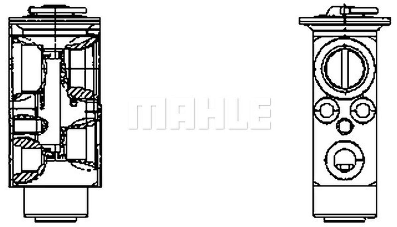 MAHLE Truck/Bus Expansion valve and orifice tube AVE131000P