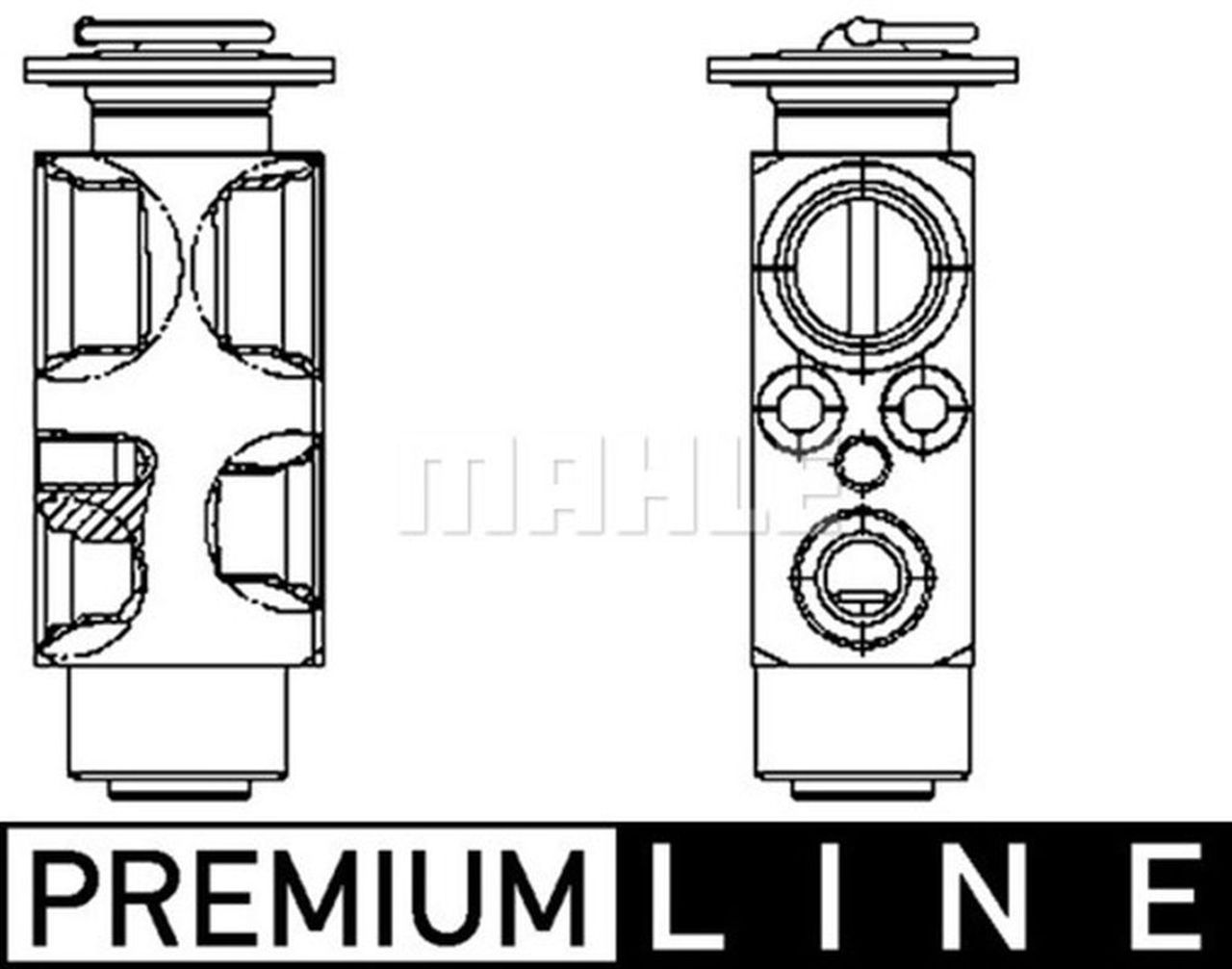 MAHLE Truck/Bus Expansion valve and orifice tube AVE132000P