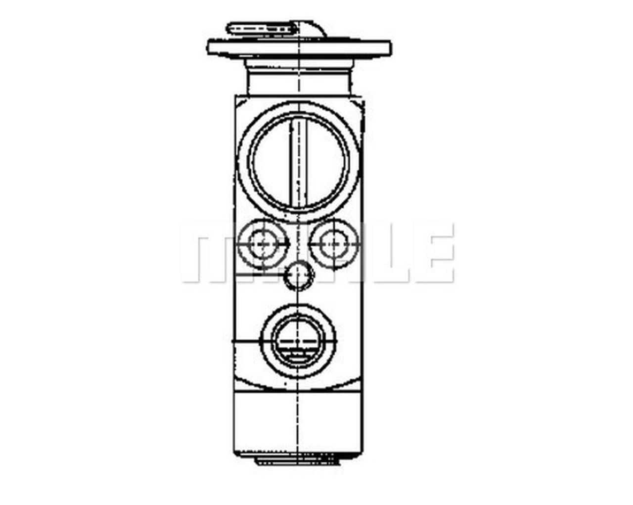 MAHLE Truck/Bus Expansion valve and orifice tube AVE53000P