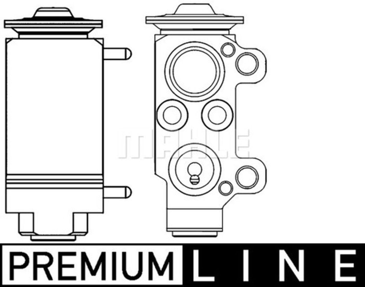 MAHLE PC Expansion valve and orifice tube AVE56000P