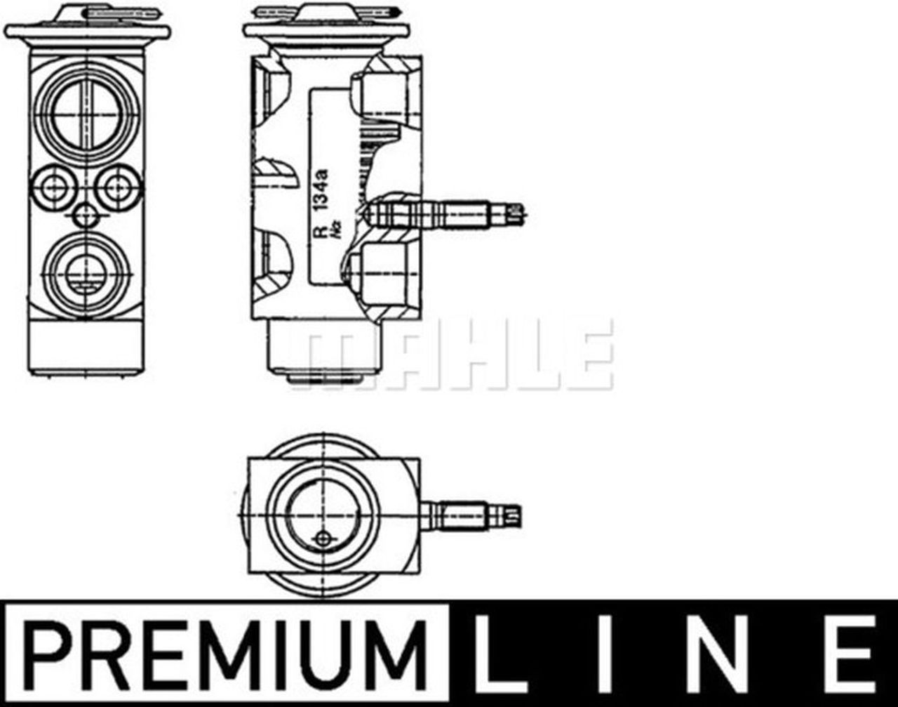 MAHLE PC Expansion valve and orifice tube AVE60000P