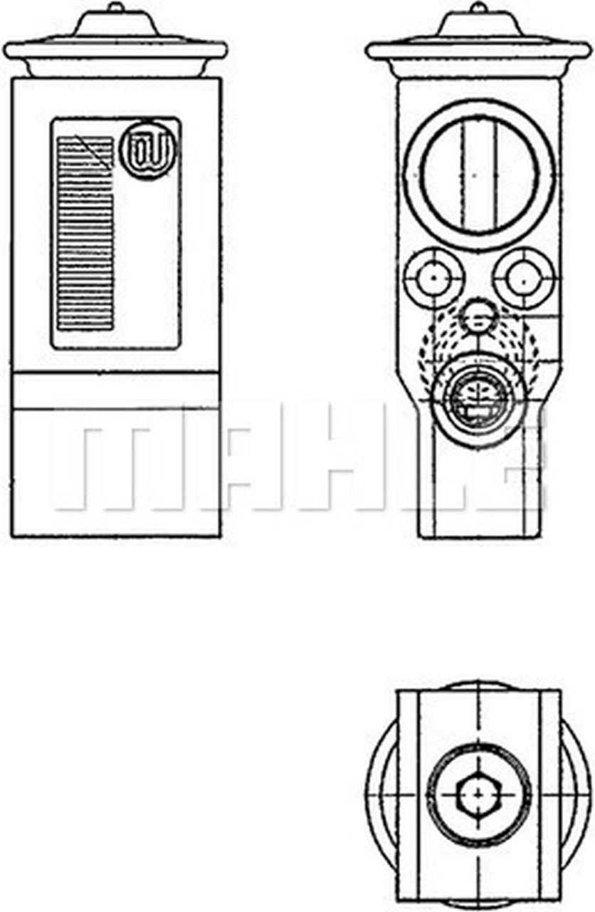 MAHLE PC Expansion valve and orifice tube AVE62000P