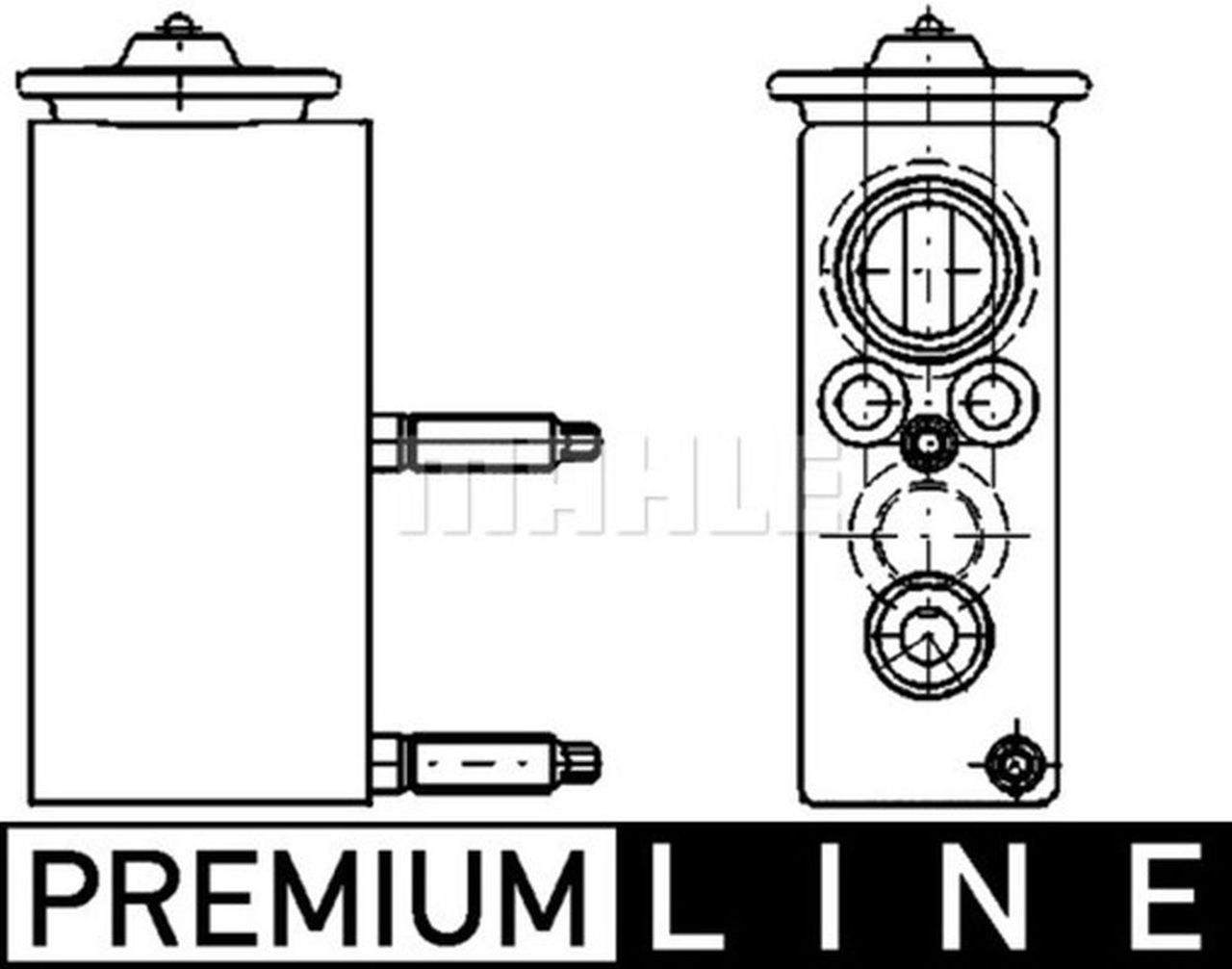 MAHLE PC Expansion valve and orifice tube AVE67000P