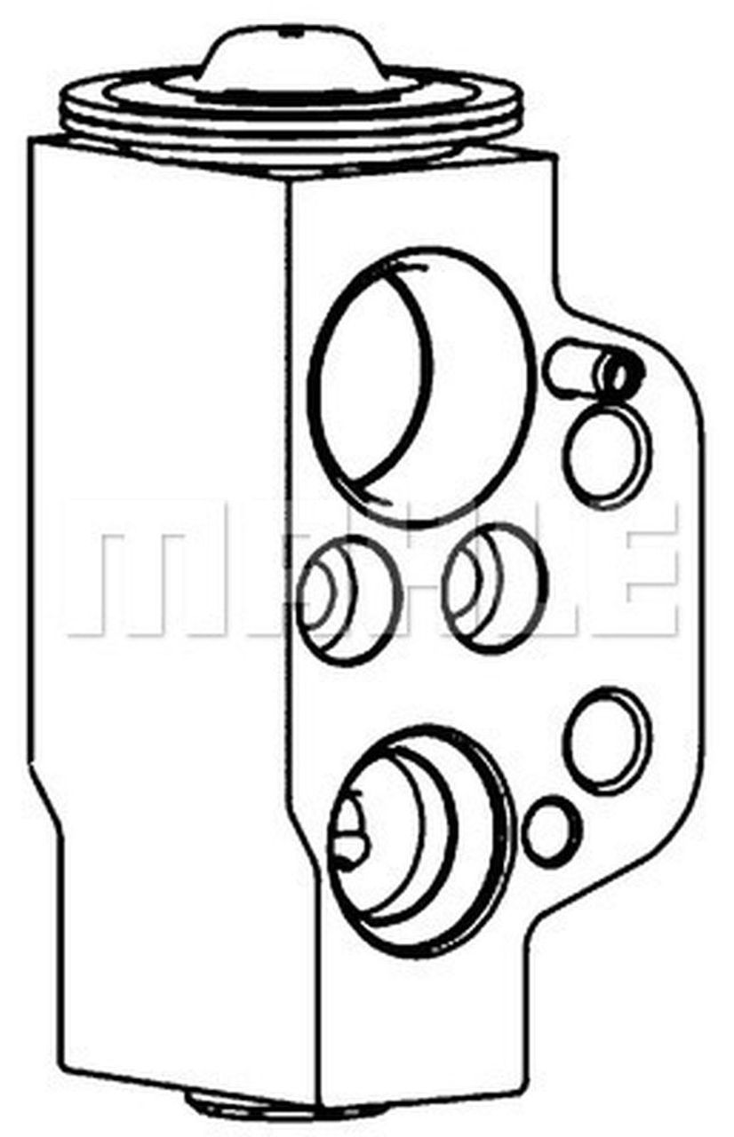 MAHLE PC Expansion valve and orifice tube AVE75000P