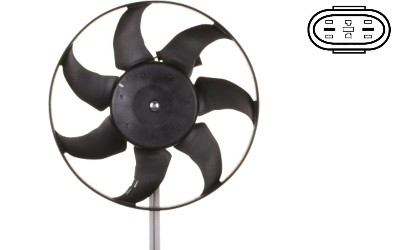 MAHLE LCV Radiator/condenser fan  CFF19000S