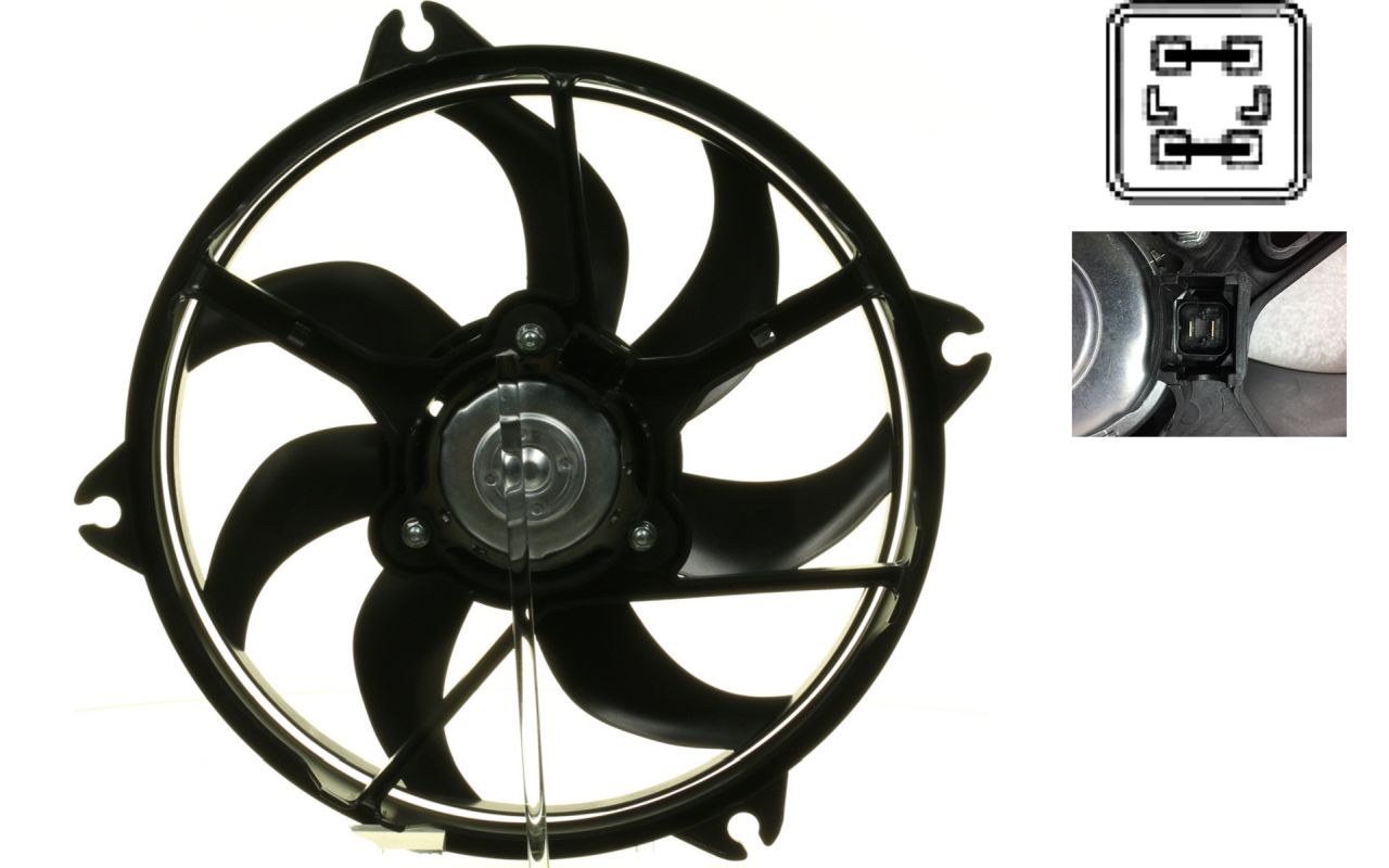 MAHLE PC Radiator/condenser fan  CFF318000S