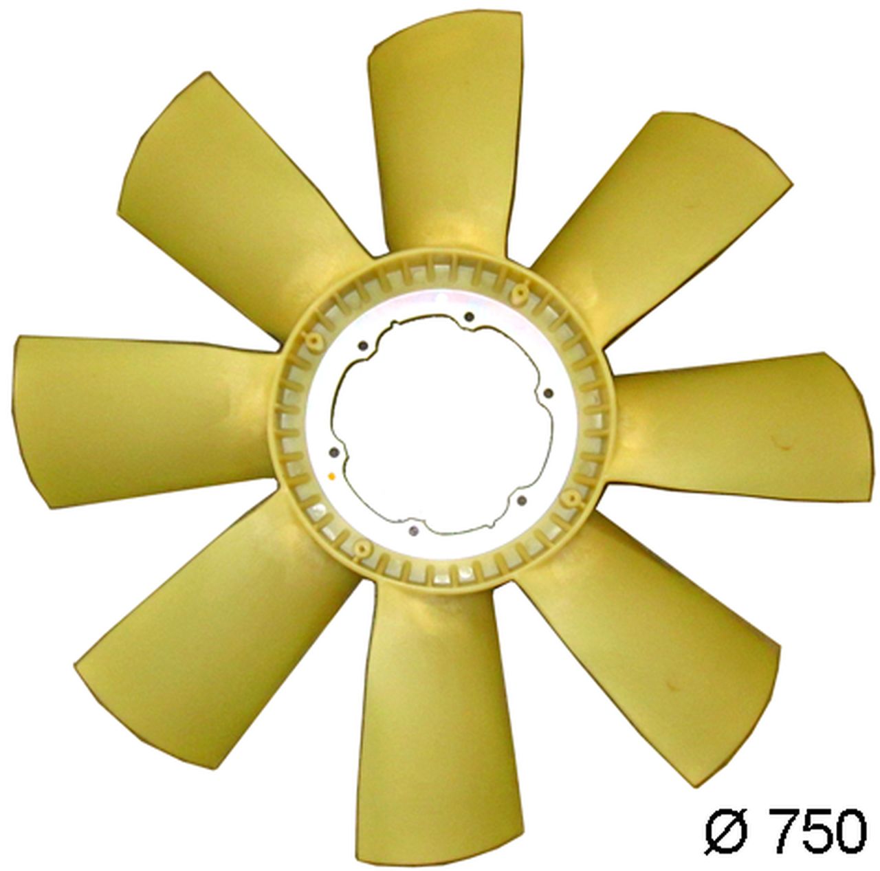 MAHLE Truck/Bus Fan wheel CFW69000P