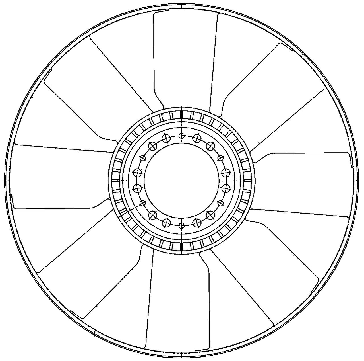 MAHLE Truck/Bus Fan wheel CFW79000P