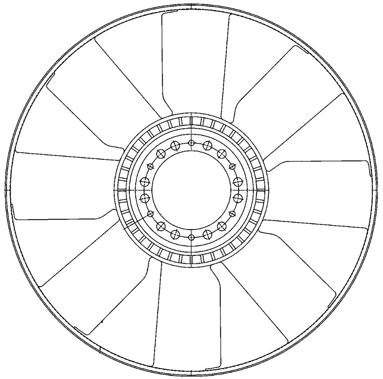 MAHLE Truck/Bus Fan wheel CFW79000P