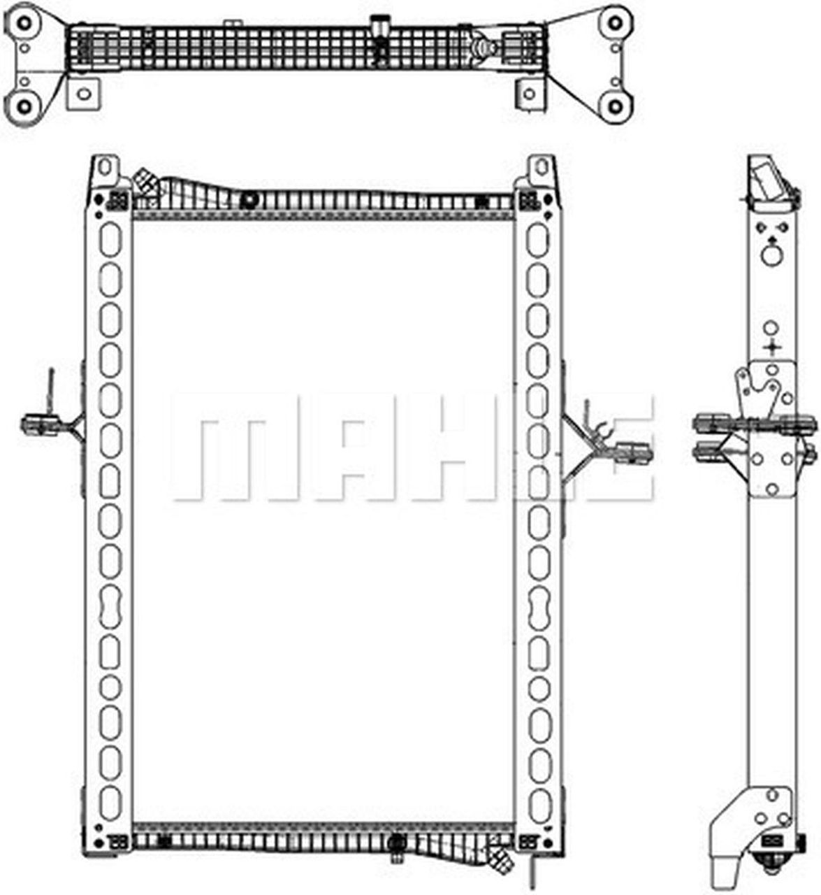 MAHLE Truck/Bus Low-temperature radiator CIR19000P