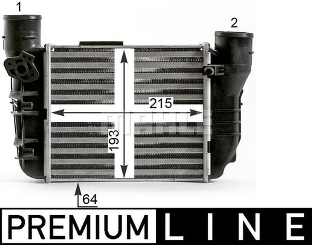 MAHLE PC Charge air cooler CI431000P