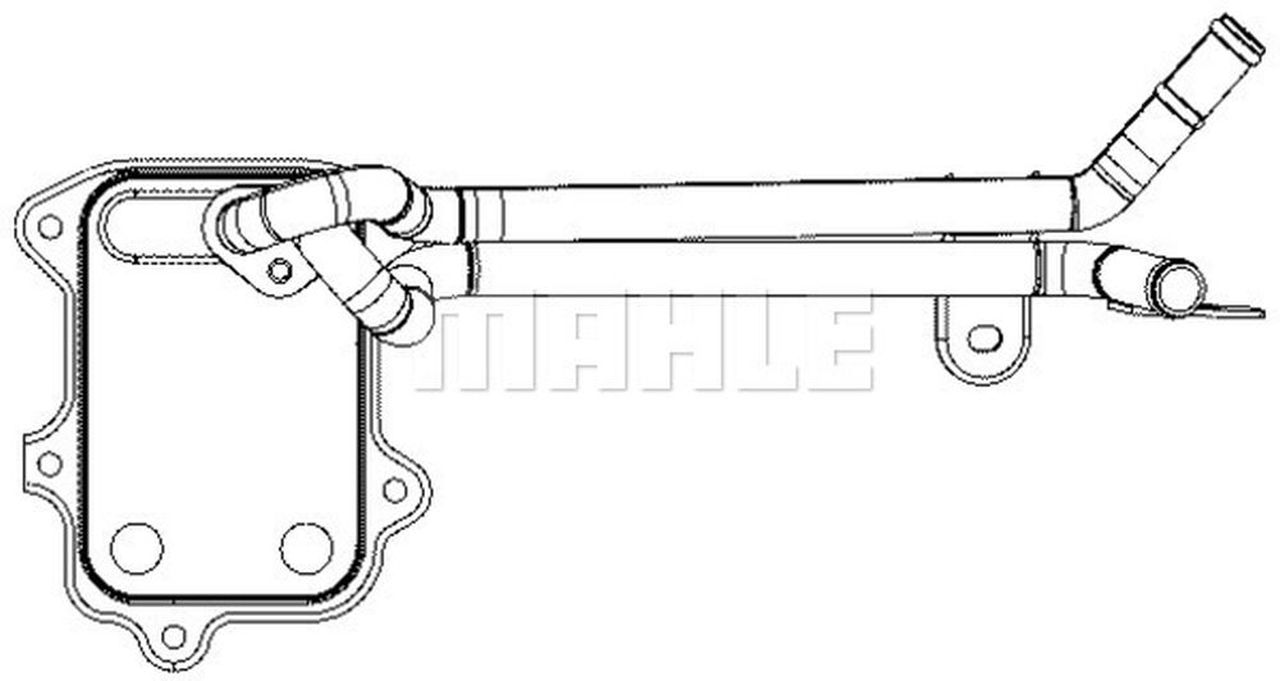 MAHLE PC Oil cooler CLC188000S