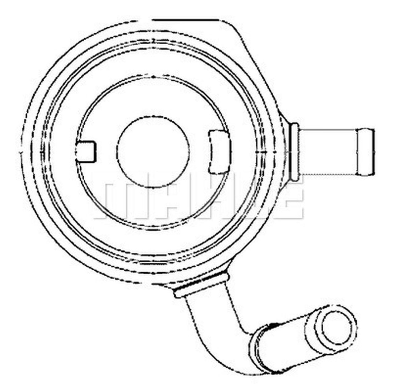 MAHLE PC Oil cooler CLC195000S