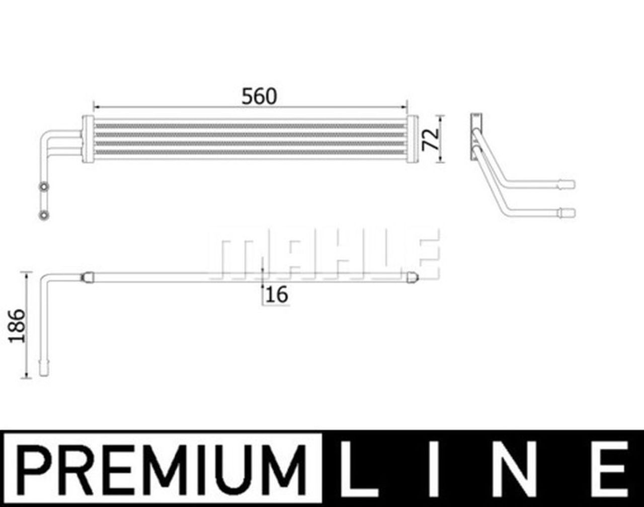 MAHLE PC Oil cooler CLC93000P