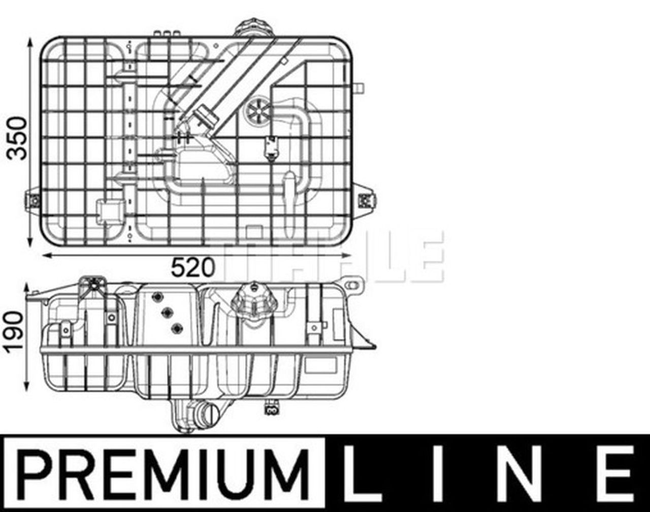 MAHLE Truck/Bus Expansion tank CRT235000P