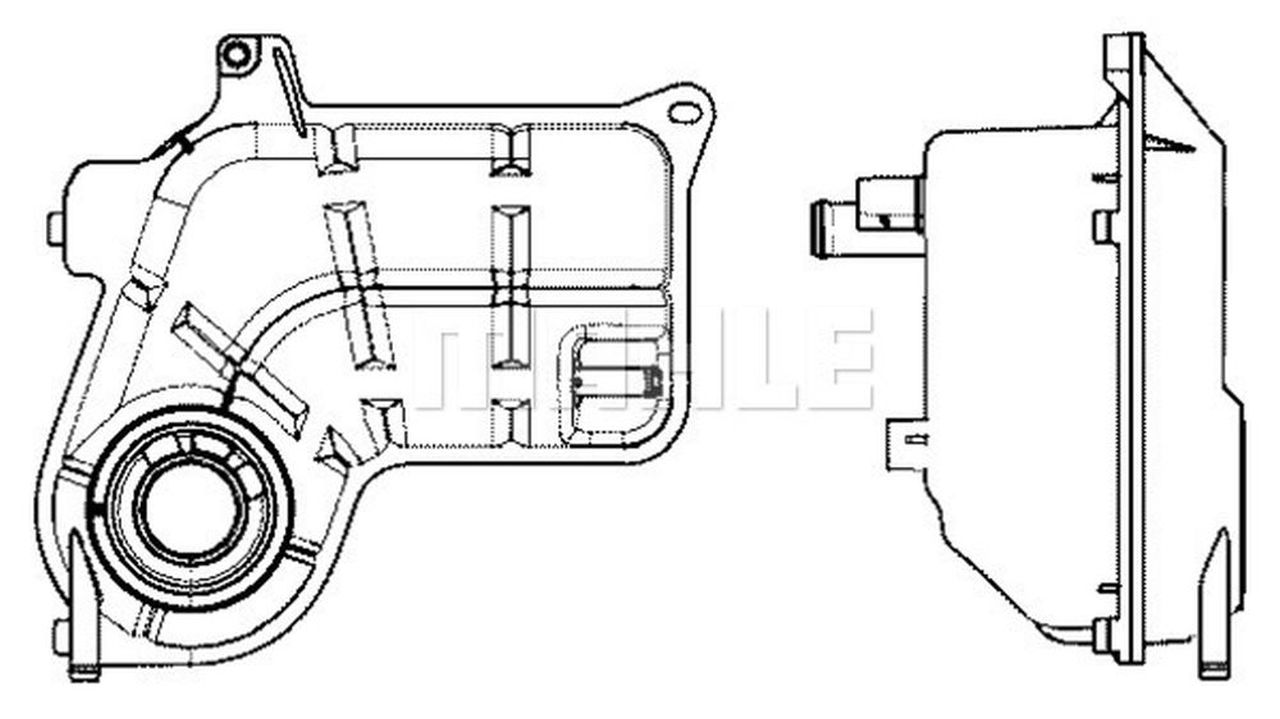 MAHLE PC Expansion tank CRT26000S