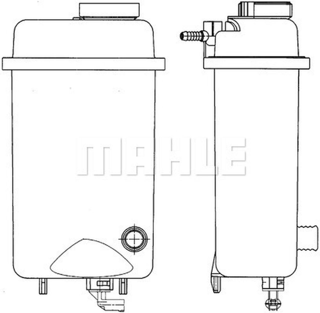 MAHLE PC Expansion tank CRT52000S