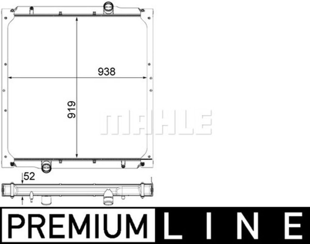 MAHLE Truck/Bus Radiator CR1041000P