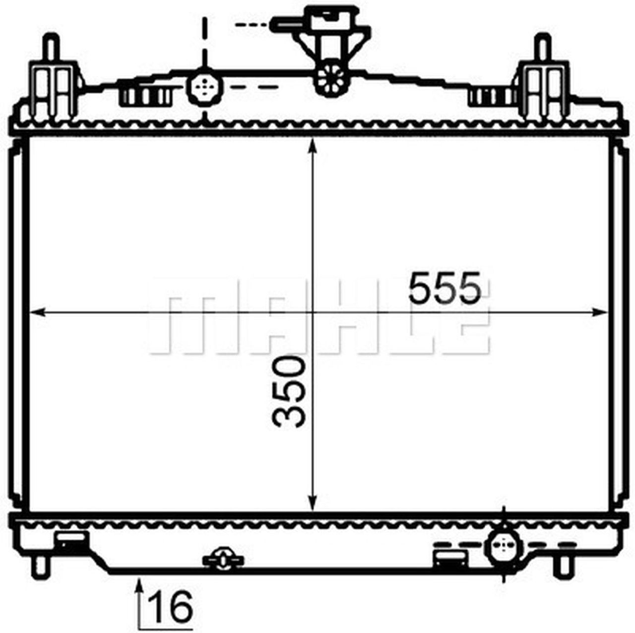 MAHLE PC Radiator CR1071000S