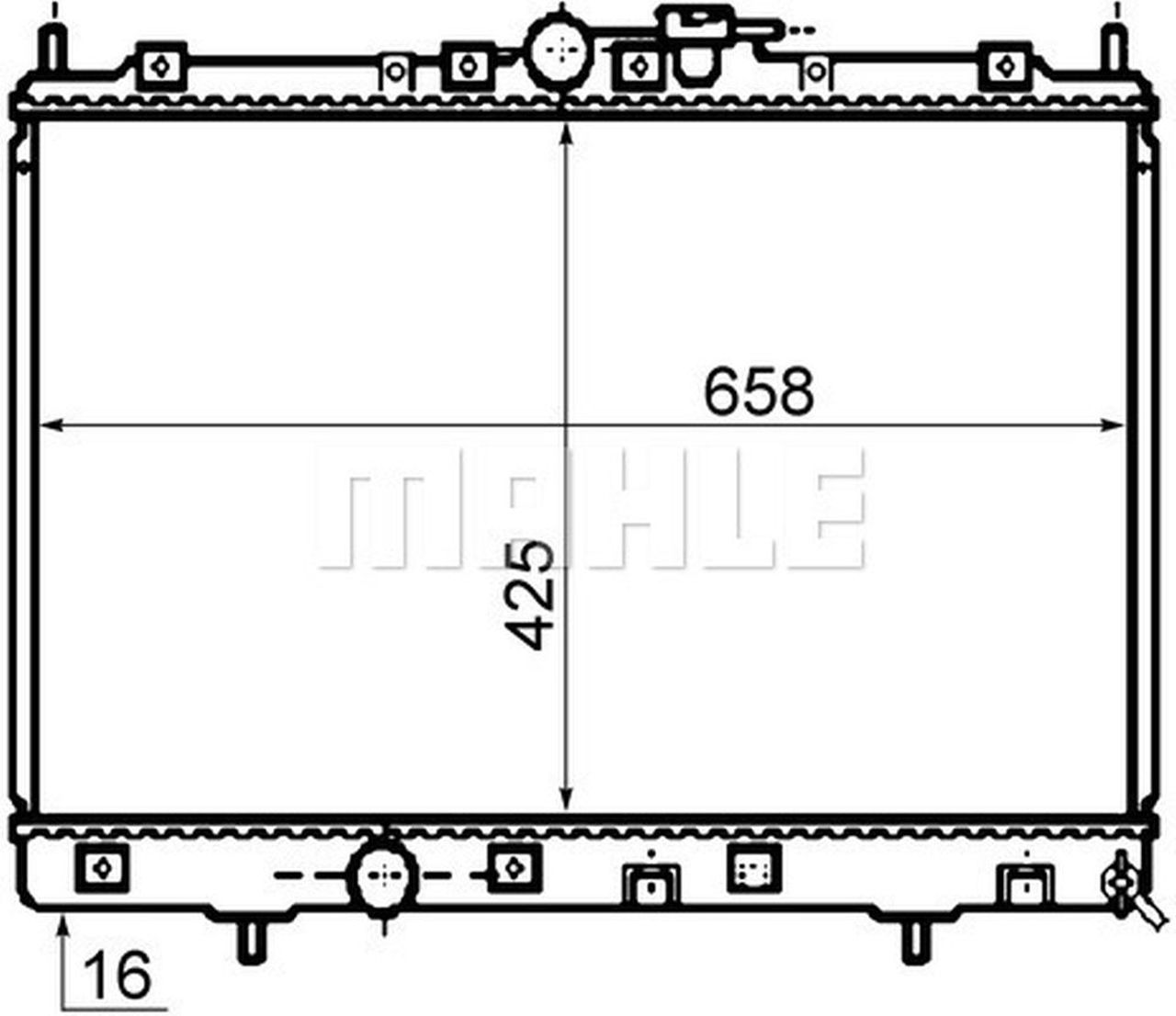 MAHLE PC Radiator CR1073000S