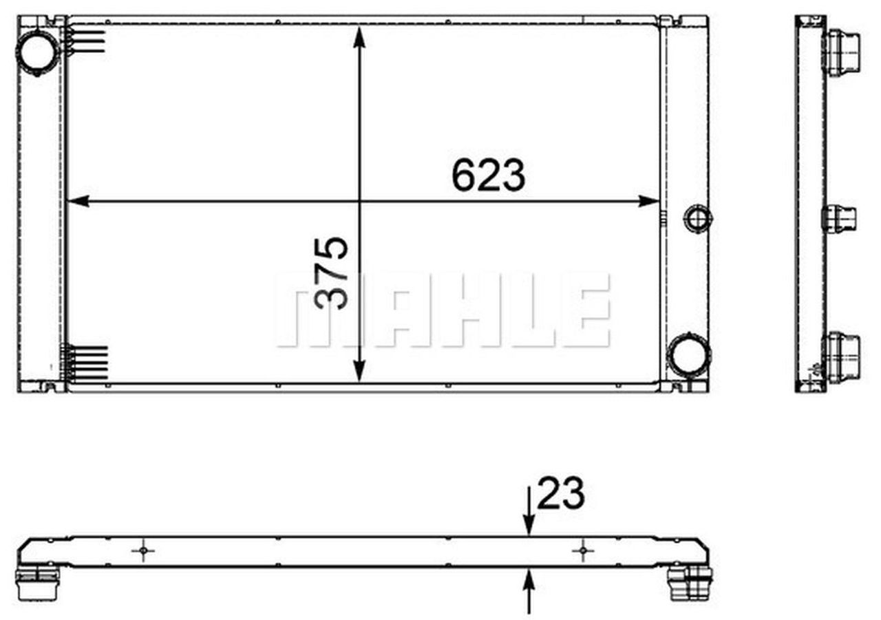 MAHLE PC Radiator CR1093000P