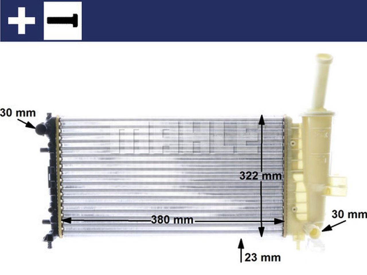 MAHLE PC Radiator CR1108000S