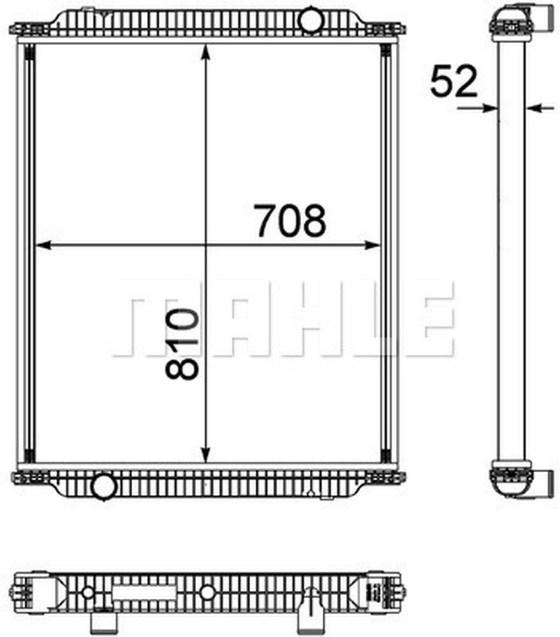MAHLE Truck/Bus Radiator CR1153000P