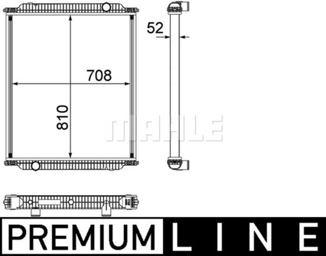 MAHLE Truck/Bus Radiator CR1153000P