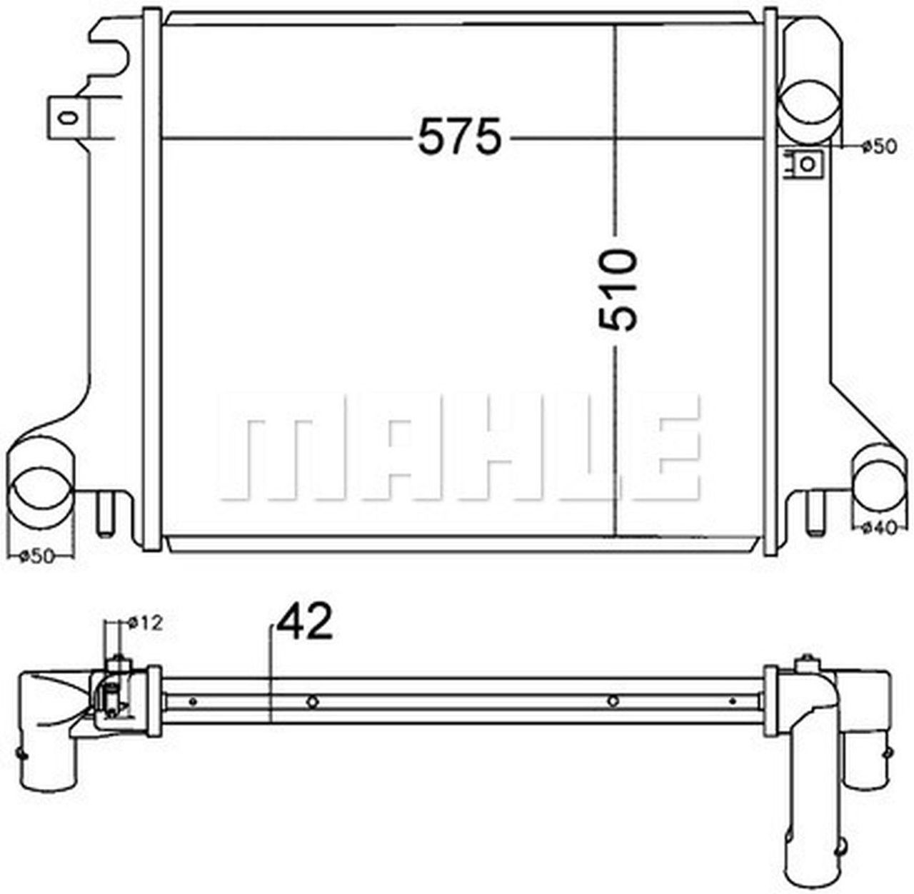 MAHLE Truck/Bus Radiator CR1217000P