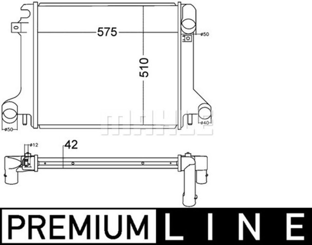 MAHLE Truck/Bus Radiator CR1217000P