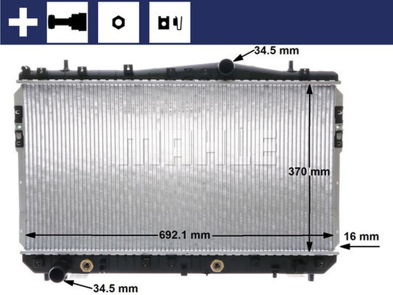 MAHLE PC Radiator CR1311000S