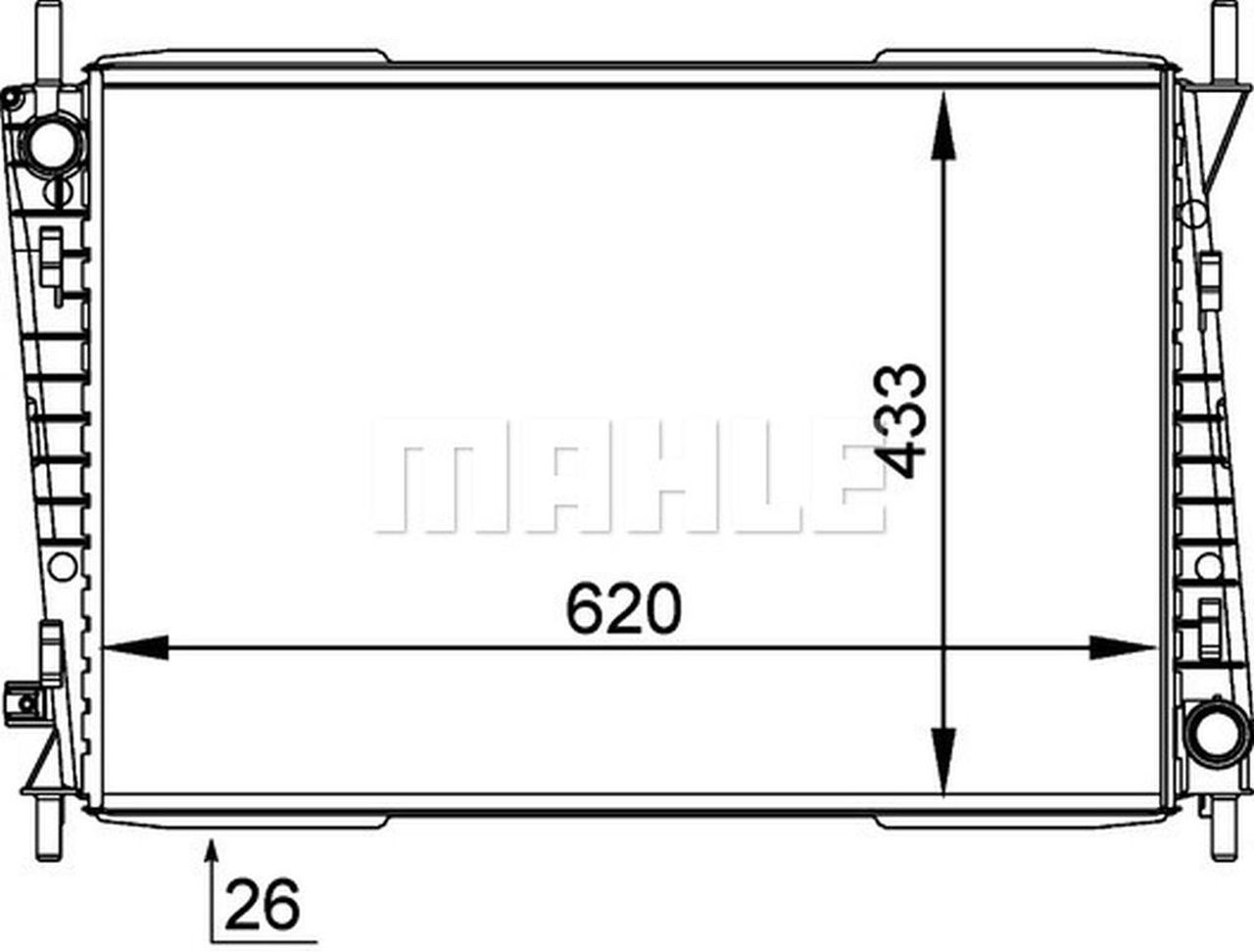 MAHLE PC Radiator CR1348000P