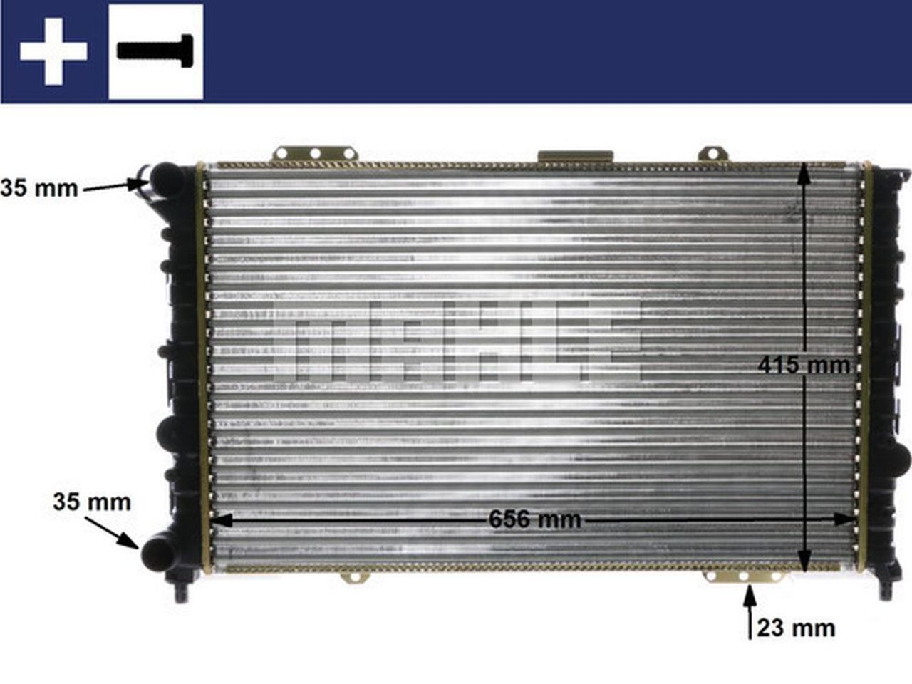 MAHLE PC Radiator CR1410000S