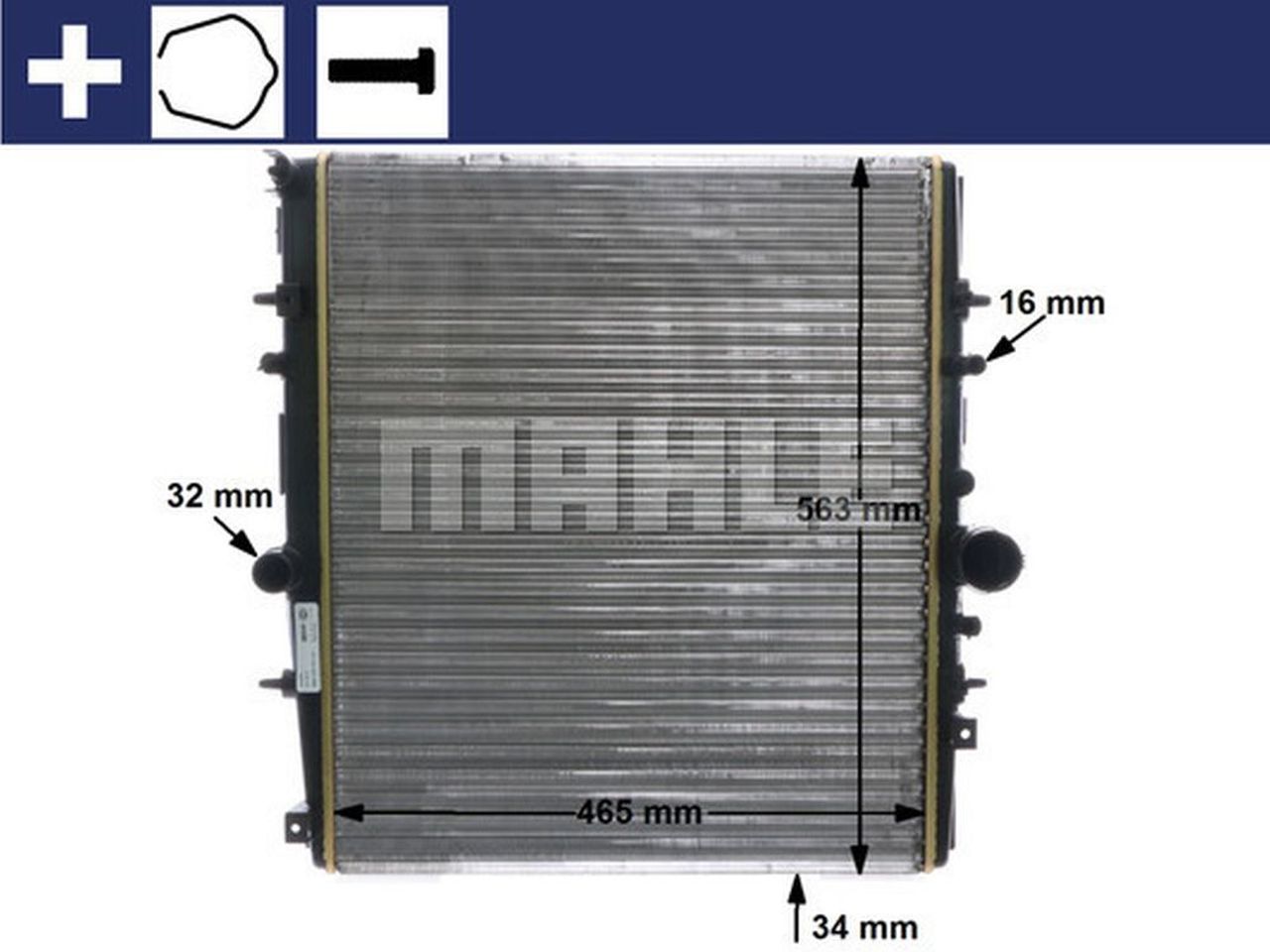 MAHLE PC Radiator CR1436000S