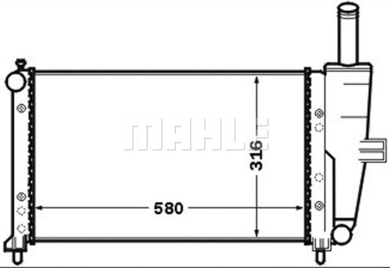 MAHLE PC Radiator CR1443000S