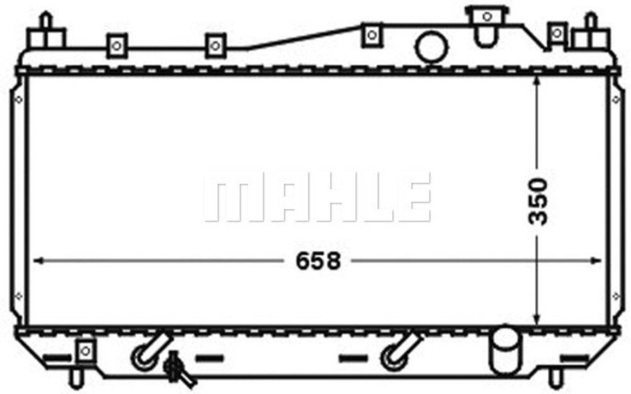 MAHLE PC Radiator CR1458000S
