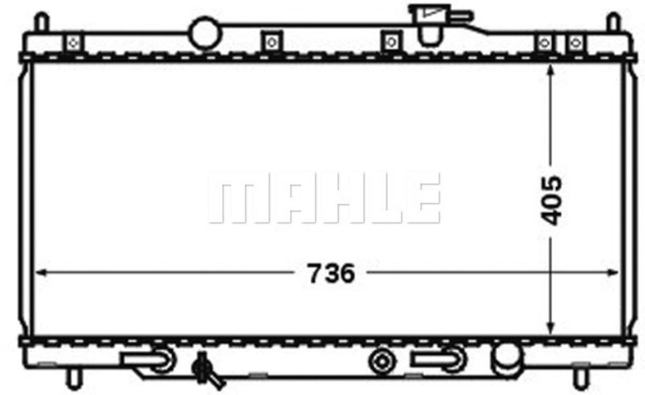 MAHLE PC Radiator CR1460000S
