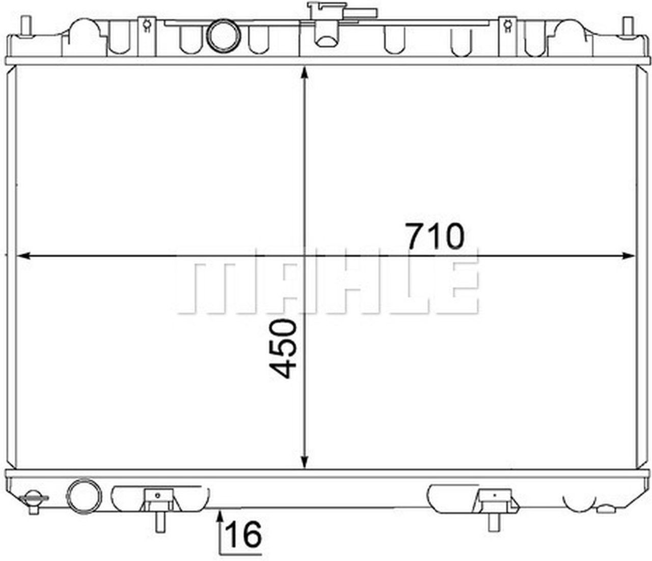 MAHLE PC Radiator CR1490000S