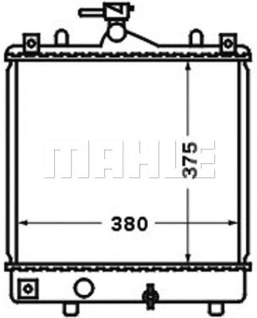 MAHLE PC Radiator CR1495000S