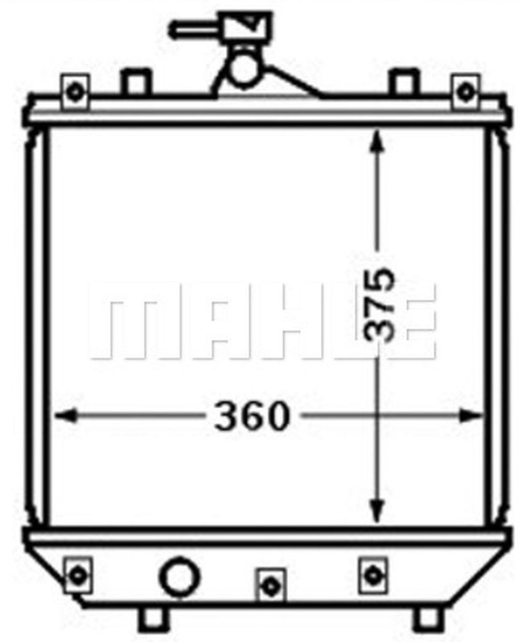 MAHLE PC Radiator CR1514000S