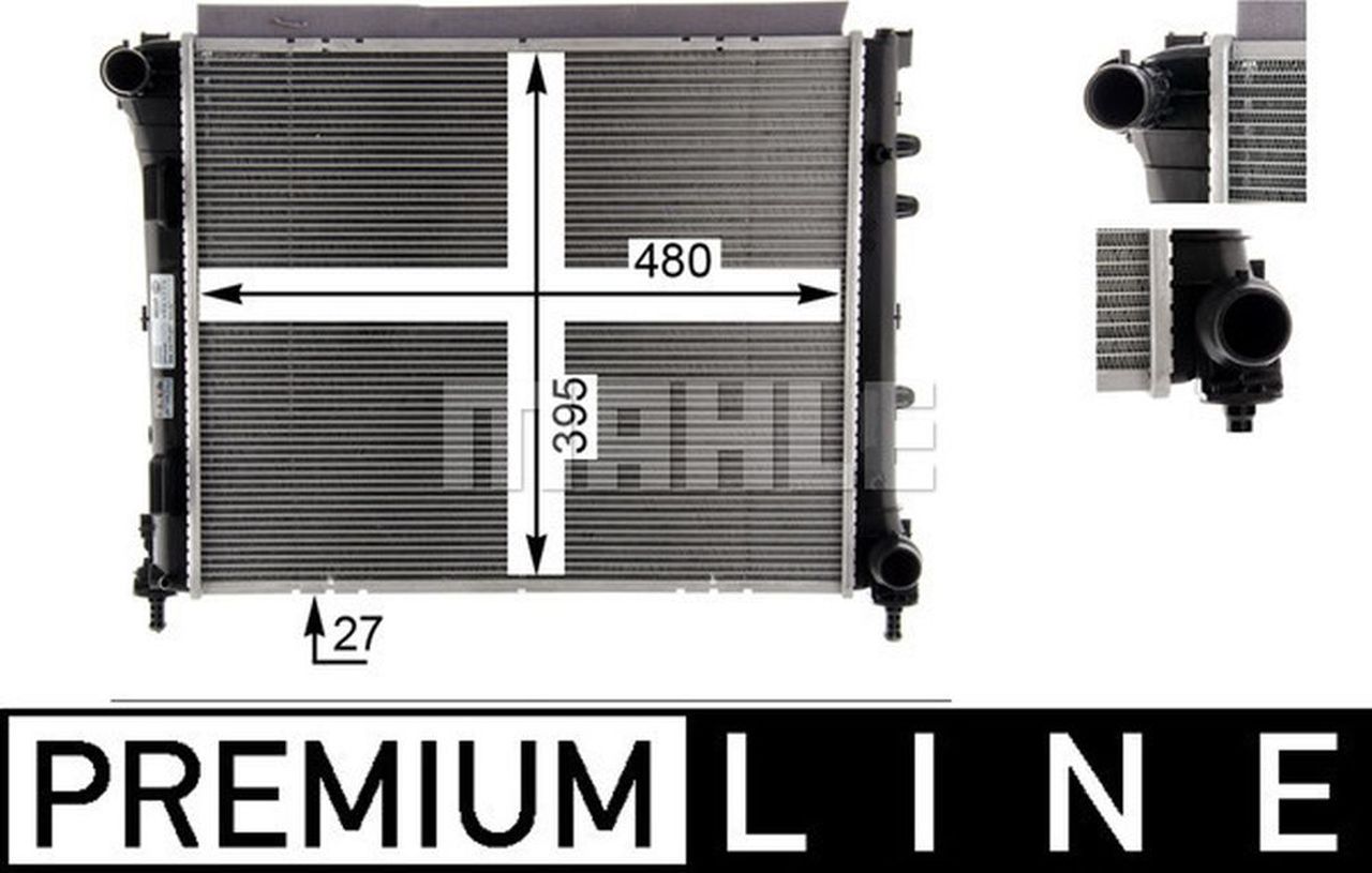 MAHLE PC Radiator CR1586000P