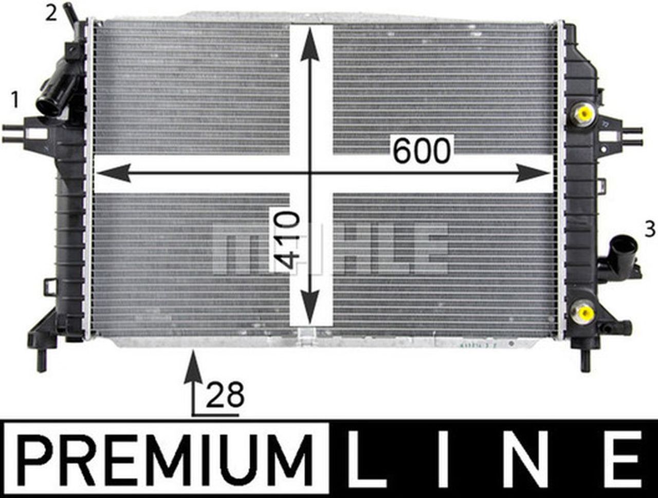 MAHLE PC Radiator CR1857000P