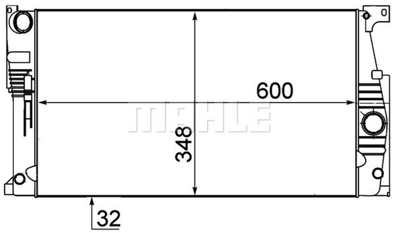 MAHLE PC Radiator CR1909000P