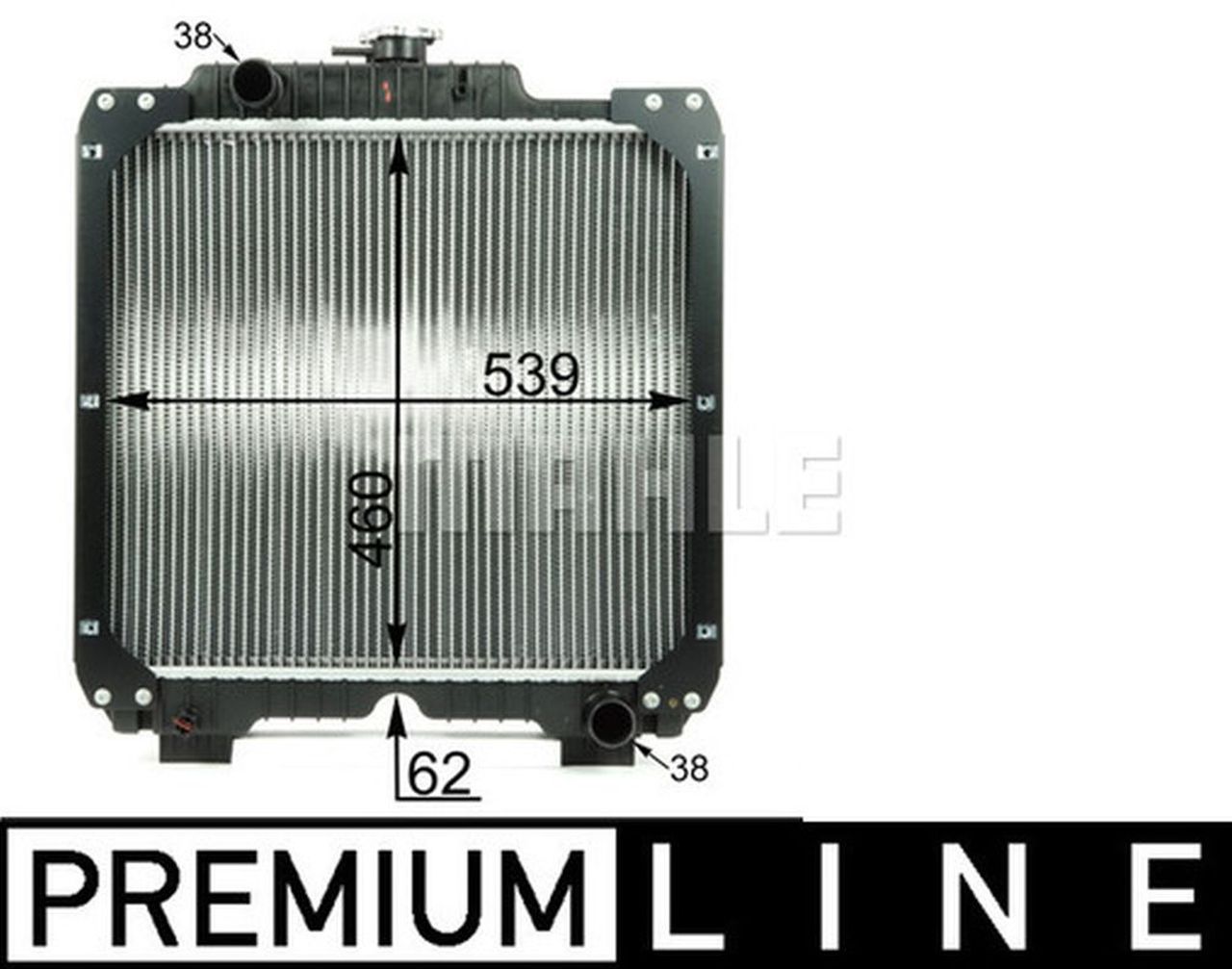 MAHLE OHW Radiator CR1936000P