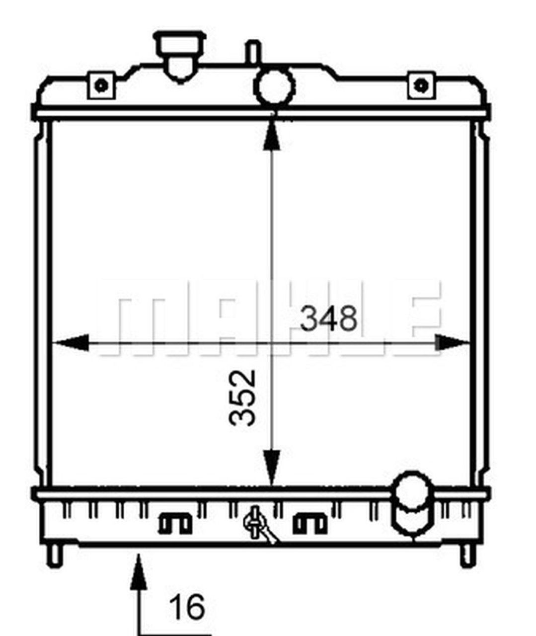 MAHLE PC Radiator CR194000S