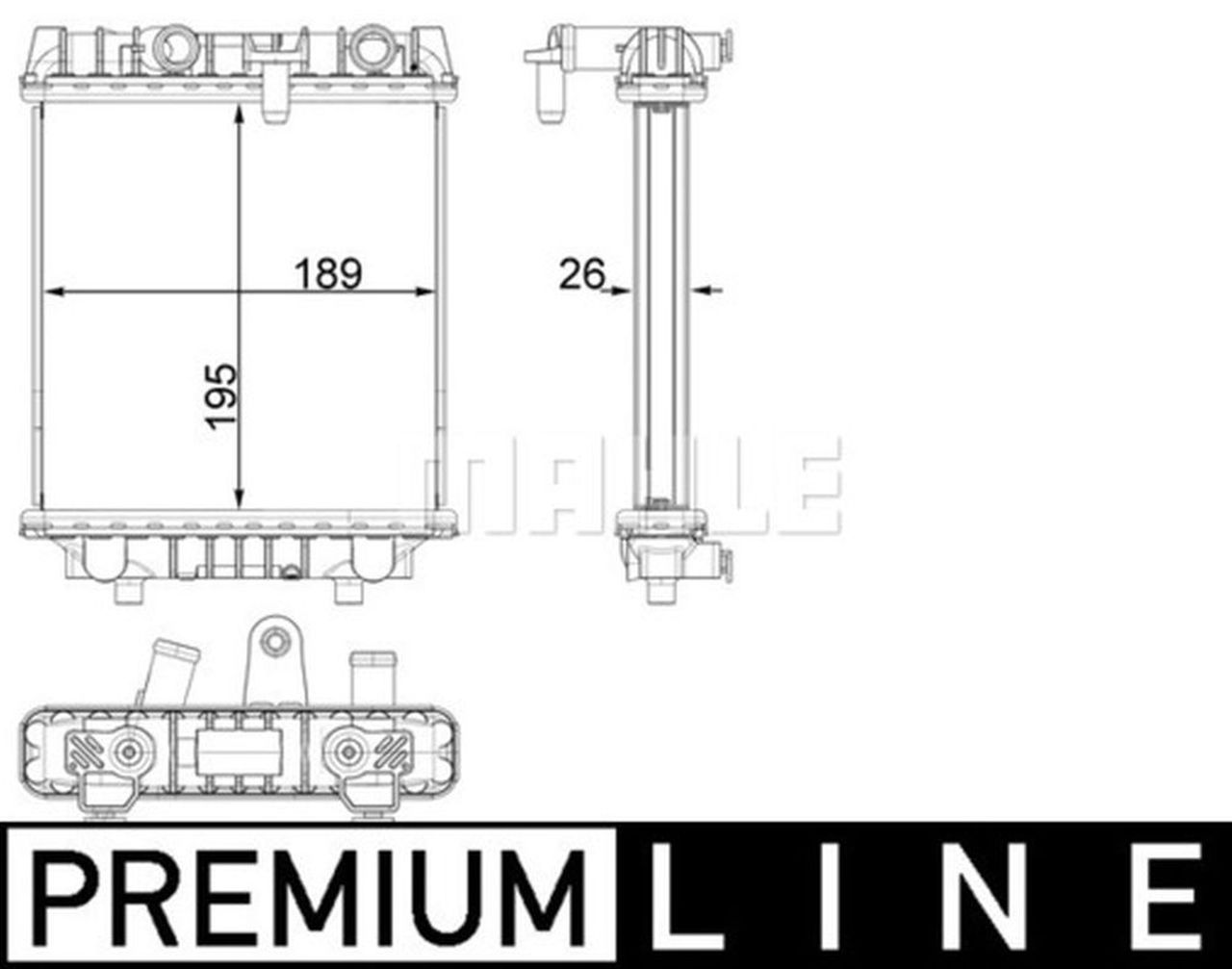 MAHLE PC Radiator CR1966000P