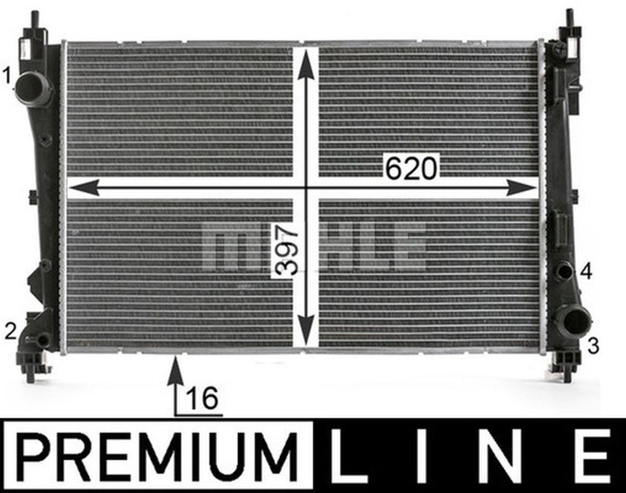 MAHLE PC Radiator CR2003000P