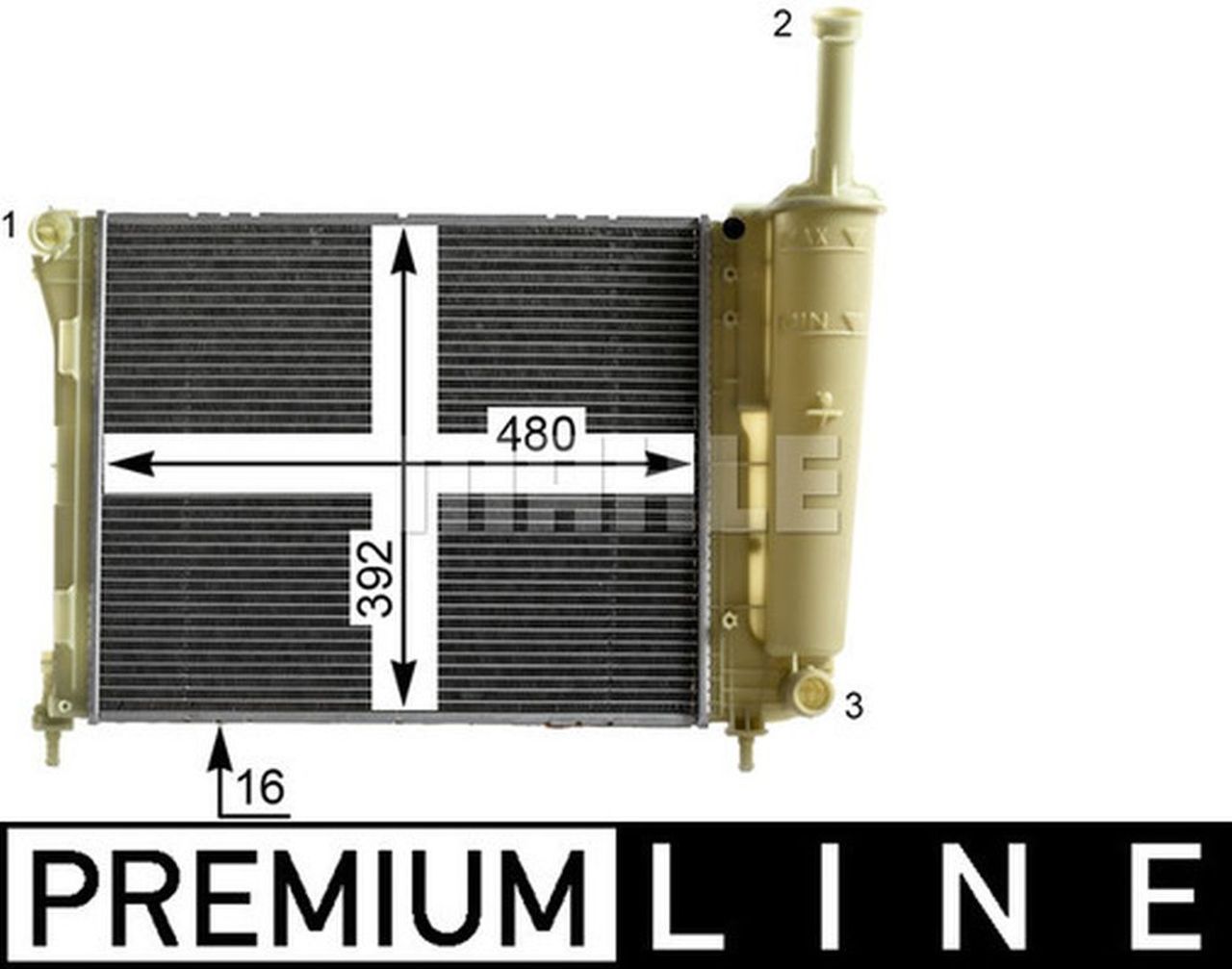 MAHLE PC Radiator CR2005000P